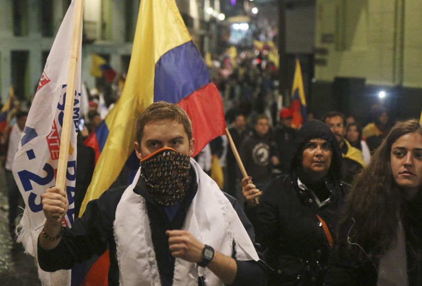 Protestas en Ecuador.&nbsp;