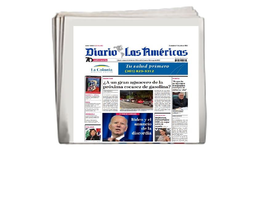 Le informamos sobre temas relevantes, en exclusiva, a través de nuestra edición impresa semanal.&nbsp;