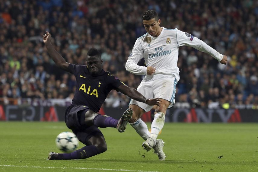 A pesar de su gol de penal, Cristiano Ronaldo no estuvo afinado en el frente de ataque.
