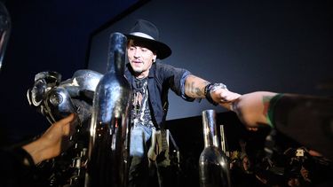 El actor norteamericano Johnny Depp.