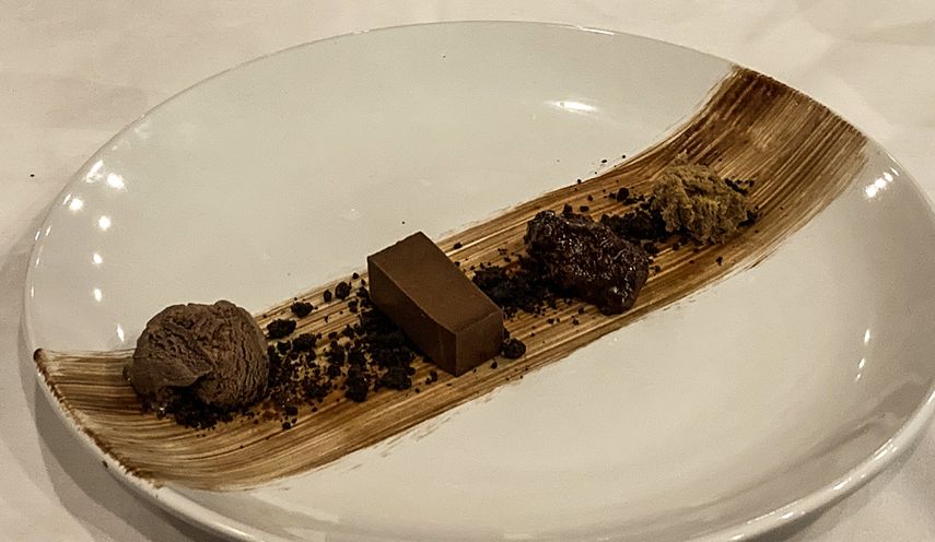 Texturas de chocolates.