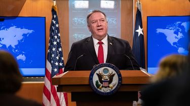  Mike Pompeo, acusó el lunes a China de desinformar sobre el origen del coronavirus