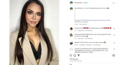 La presentadora mexicana Daniela Calatrava.