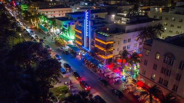 Panoramica de Miami Beach, en Florida