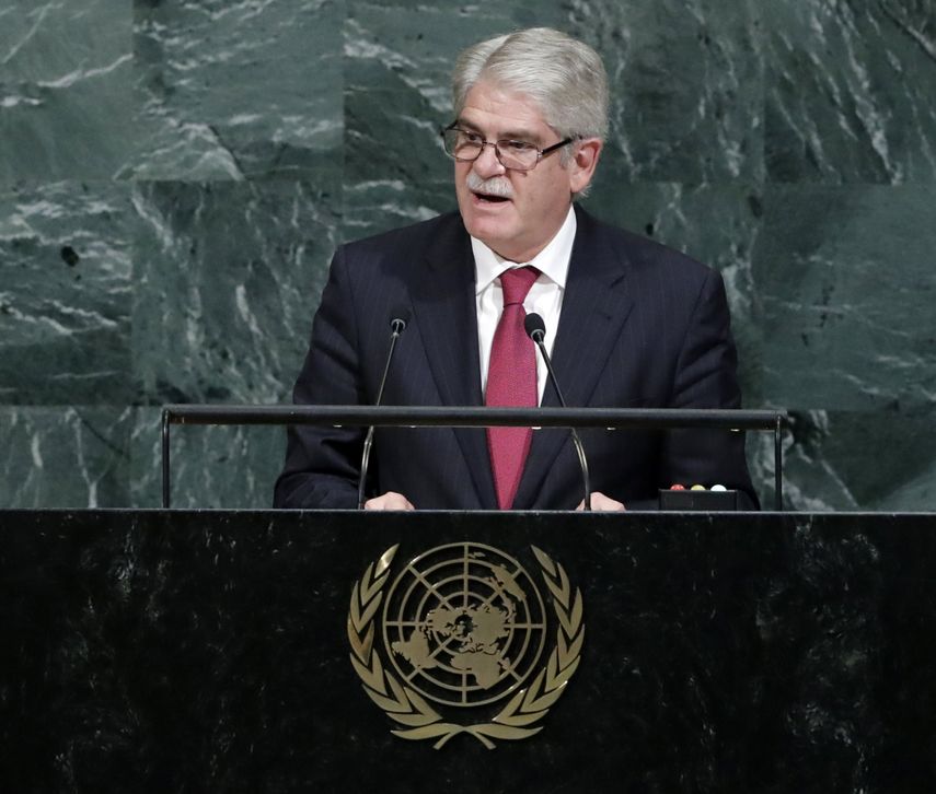Alfonso Dastis, ministro de Exteriores de España.