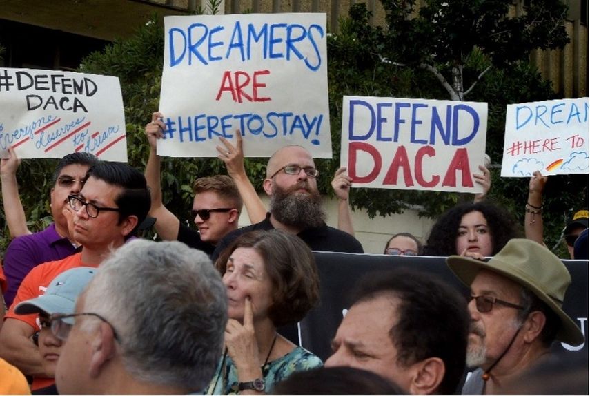 Un grupo de dreamers realizó el pasado diciembre un ayuno en Miami para pedir apoyo al Dream Act