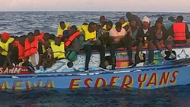 Haitianos interceptados y repatriados por la Guardia Costera de EEUU.