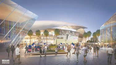 Proyecto del estadio de Beckham en Miami.