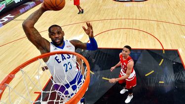 LeBron James y Stephen Curry.&nbsp;