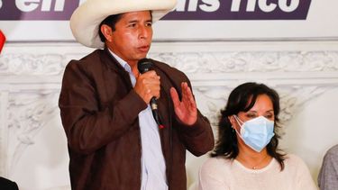 El presidente de Perú, Pedro Castillo.