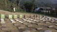 350 kilos de cocaína incautados durante el desmantelamiento de un laboratorio de drogas en la región de Palmira, en Colombia. 350 kilos de cocaína incautados durante el desmantelamiento de un laboratorio de drogas en la región de Palmira, en Colombia.