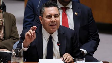 Samuel Moncada deja la ONU tras 10 años como embjador en el cargo (AFP)