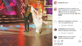 Laura Bozzo durante la coreografía.