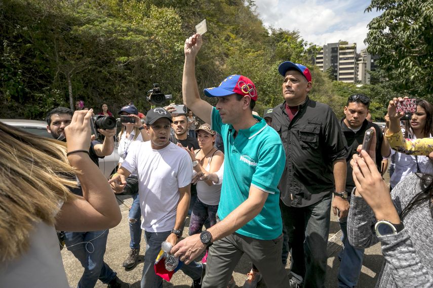 Henrique Capriles, líder opositor venezolano&nbsp;