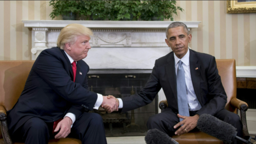 Encuentro entre Trump y Obama