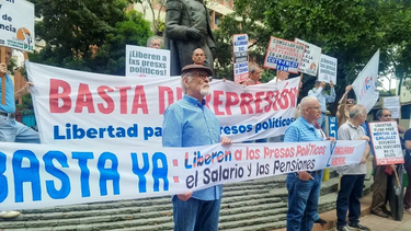 Protestas contra el salario mínimo en Venezuela