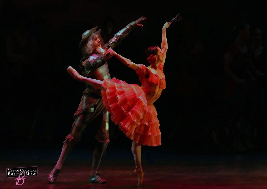 Puesta en escena del Don Quijote Suite, del Ballet Clásico Cubano de Miami.&nbsp;