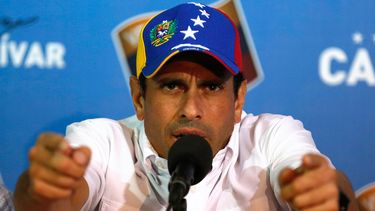 Henrique Capriles, líder opositor venezolano. 