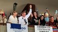 María Corina Machado y Edmundo González Urrutia participaron en el acto Volver a casa desde la UCV