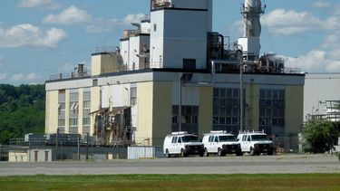 Edificio de una fábrica. Imagen referencial