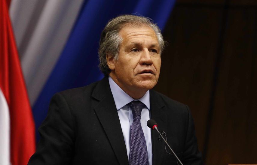 Almagro sostuvo que el referéndum es la vía para llegar a un escenario que supere la crisis institucional profunda que vive Venezuela.