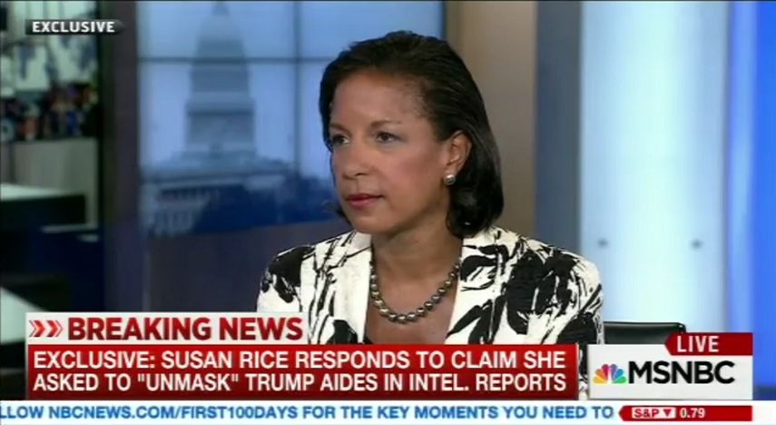 La alegación es que, de alguna manera, la Administración de Obama usó información de inteligencia por motivos políticos. Eso es absolutamente falso, insistió la exasesora.