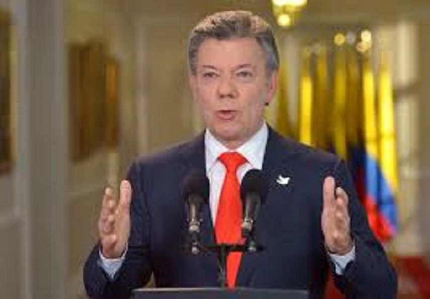 El Presidente Santos se dirijió al país por radio y televisión. (CORTESÍA. notihoy.com)