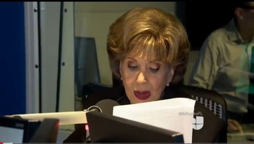 La periodista cubana Martha Flores.&nbsp;