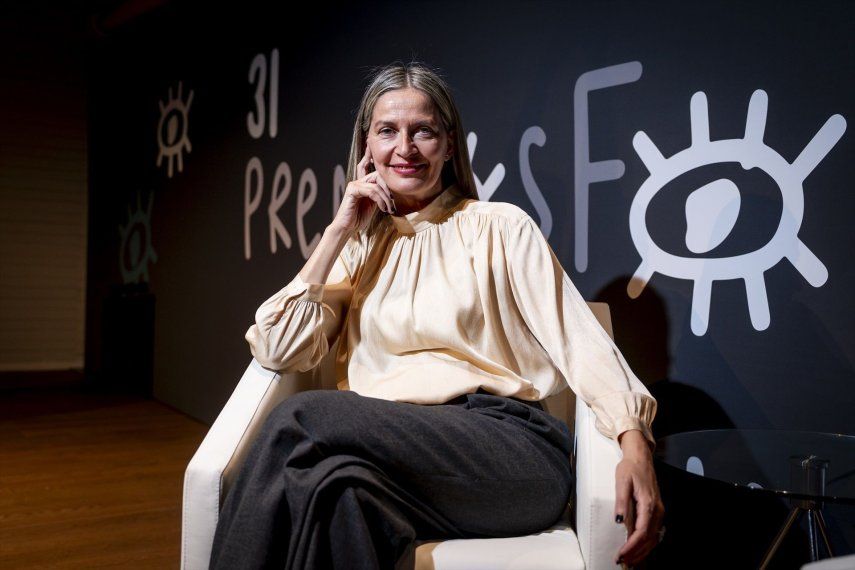 La productora Emma Lustres.