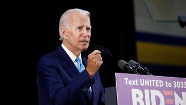 El candidato vicepresidencial dem&oacute;crata Joe Biden, habla el martes, 30 de junio del 2020, en Wilmington, Delaware.&nbsp;