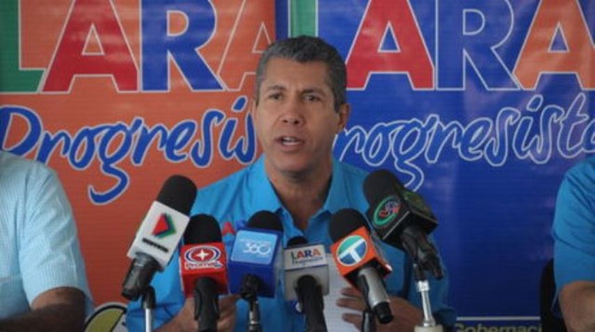 El gobernador, que se alejó del chavismo en febrero de 2010, saludó el comunicado difundido por la MUD, que afirmó este martes que el país caribeño no es una amenaza. (Foto El Nacional)  