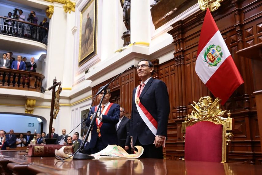 El nuevo presidente de Perú, Martín Vizcarra.&nbsp;