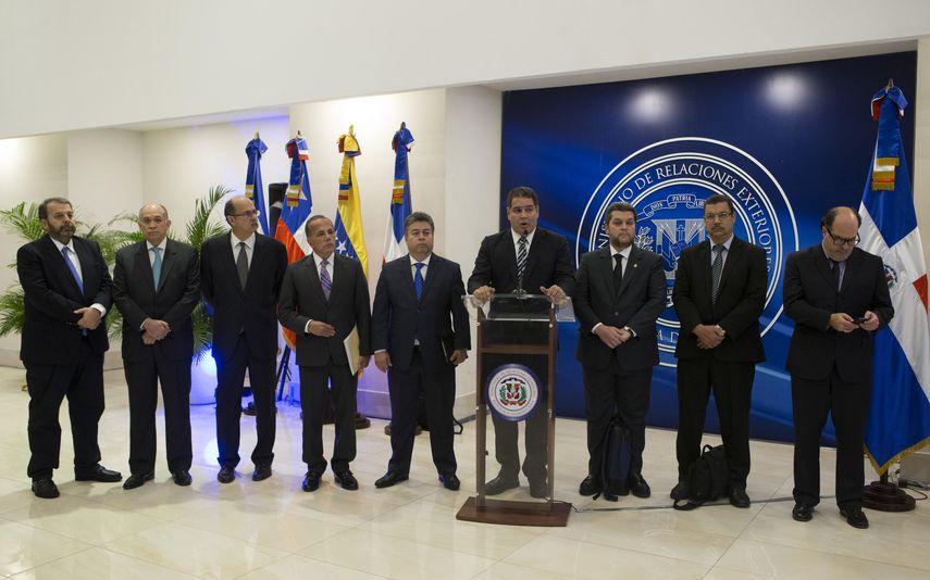La oposición venezolana acudió este viernes a una nueva ronda de conversaciones con el régimen de Nicolás Maduro