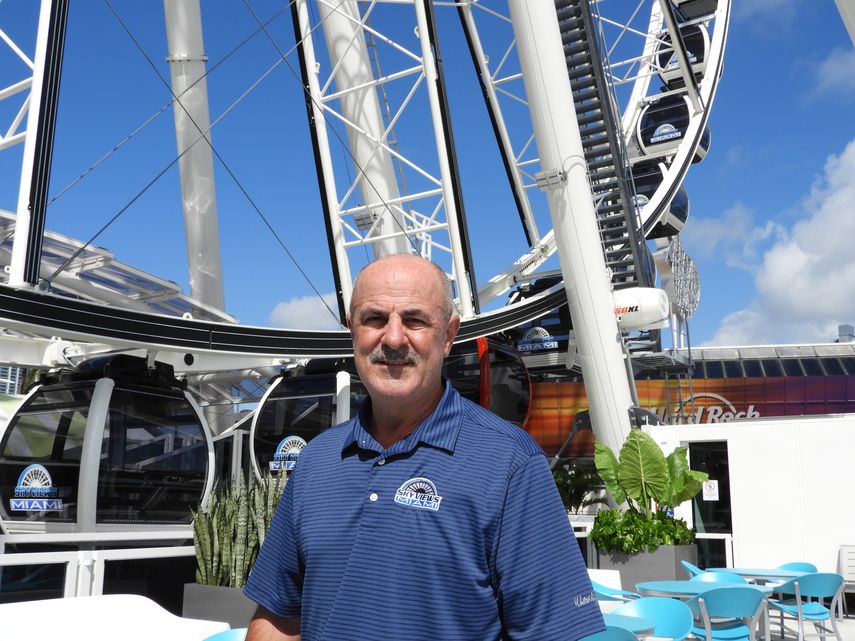 Robert Soos, director general de operaciones de Miami Skyviews.