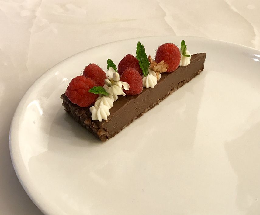 Postres vegetarianos de la carta de Plant.