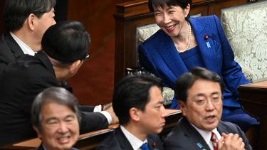 La primera ministra japonesa, Sanae Takaichi, la primera mujer en dirigir el país asiático.
