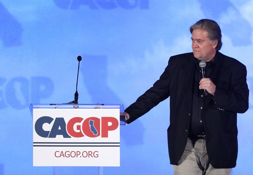 Bannon criticó a Bush después de que el expresidente alertara esta semana en un evento en Nueva York, sin mencionar explícitamente a Trump, del aumento de la división y la intolerancia en Estados Unidos.