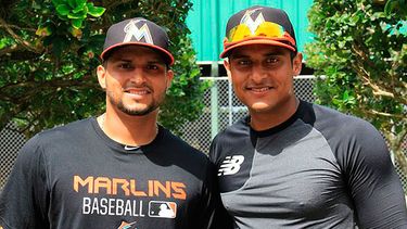 Los hermanos comparten este año, por primera vez, en un mismo equipo de las Grandes Ligas (foxsports)