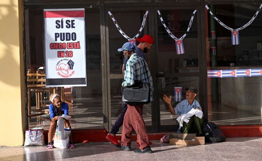 Deambulantes en Cuba.&nbsp;