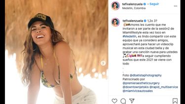 Tefi Valenzuela.