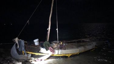 Se trata de la primera llegada de inmigrantes cubanos a los cayos de Florida en lo que va de año.