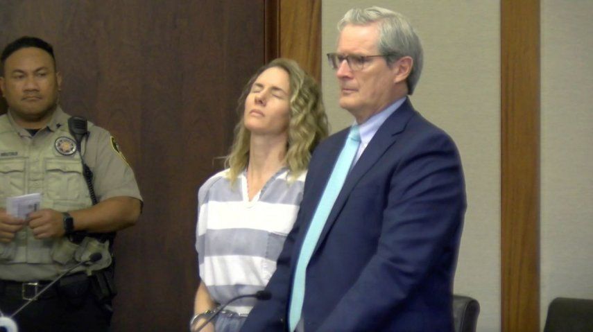 Ruby Franke durante una audiencia el lunes 18 de diciembre de 2023 en St. George, Utah.