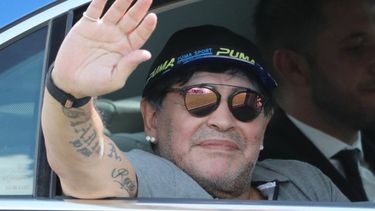 El exfutbolista argentino Diego Armando Maradona.