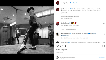 Jaafar Jackson, sobrino de Michael Jackson.