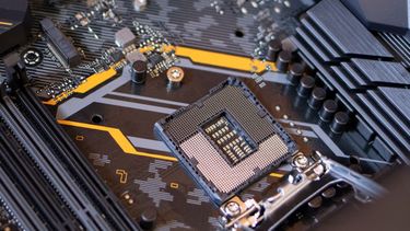 Parte del circuito de una computadora cuántica.