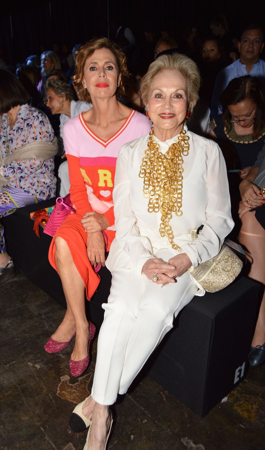 Agatha Ruiz de la Prada y Vera Solano de Tcherassi, madre de Silvia