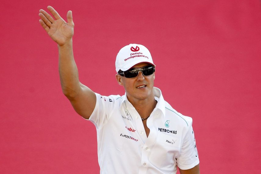 Michael Schumacher, el piloto de Fórmula 1 más laureado de la historia, en una imagen de 2012.
