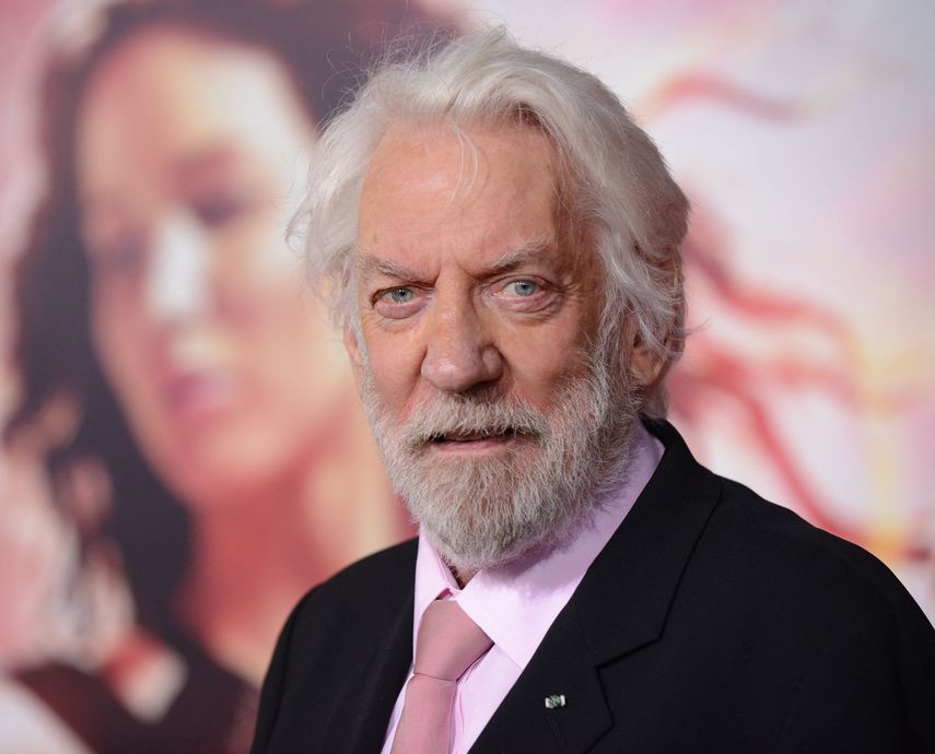 Actor Donald Sutherland, un gigante camaleónico nacido en Canadá