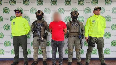 Autoridades colombianas, capturan a&nbsp; Juan Antonio Gil Díaz, alias Toño, identificado como socio del máximo líder del Tren de Aragua.