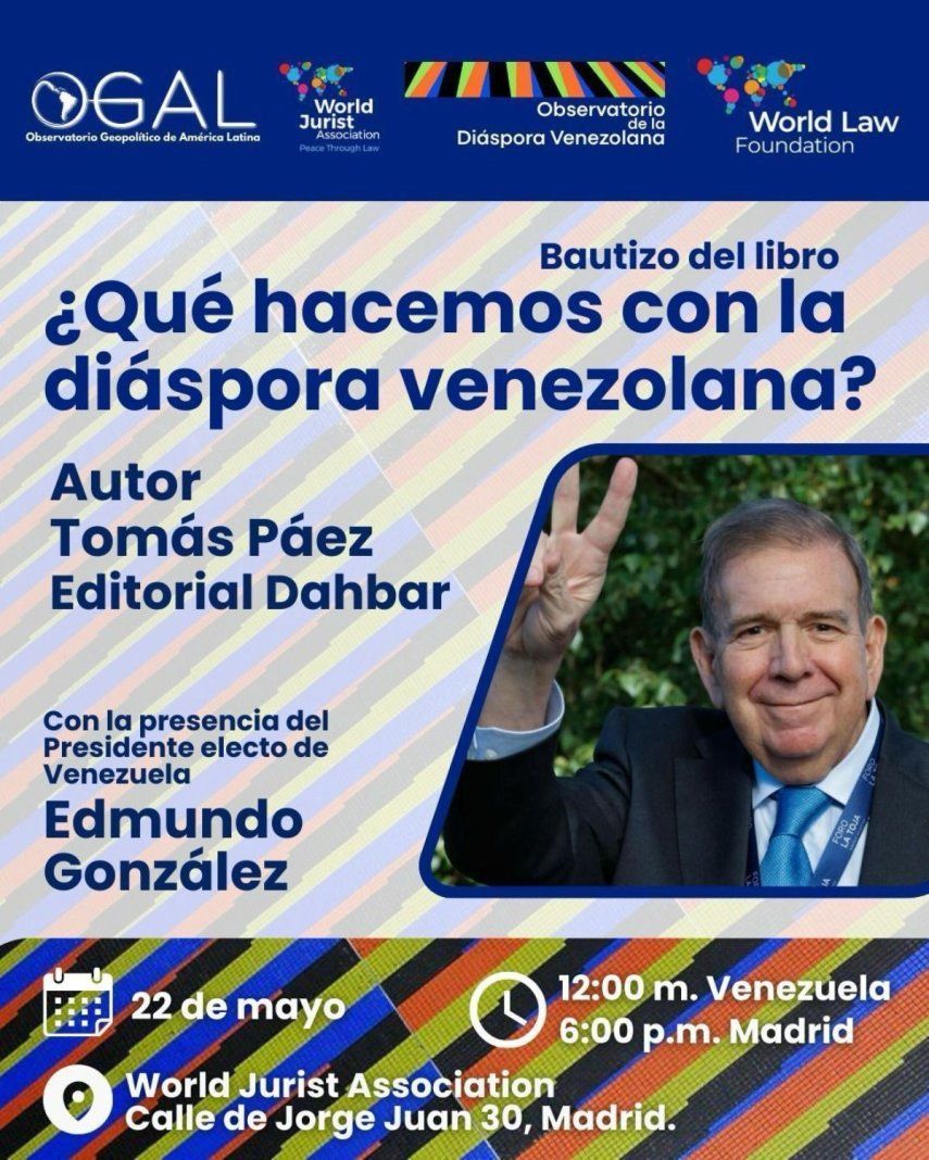 Libro sobre la diáspora venezolana.